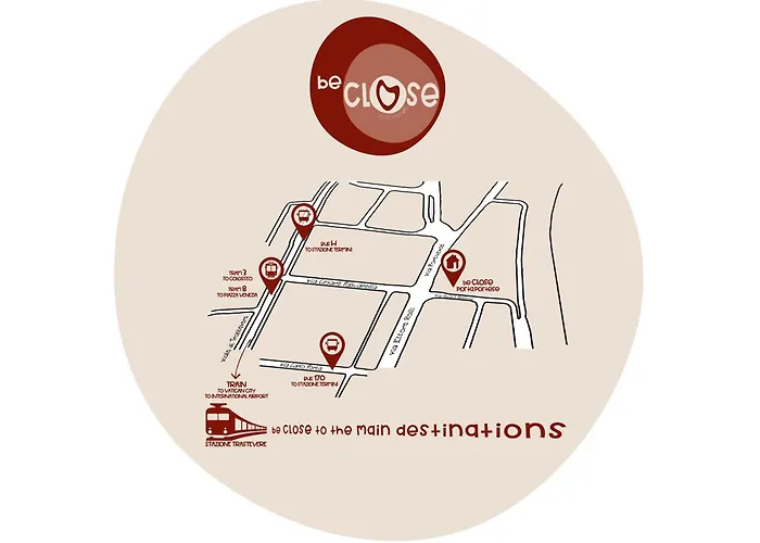 Apartamento Be Close - Porta Portese Con Terrazza